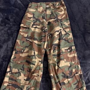 Camo Camouflage Cargo Pants